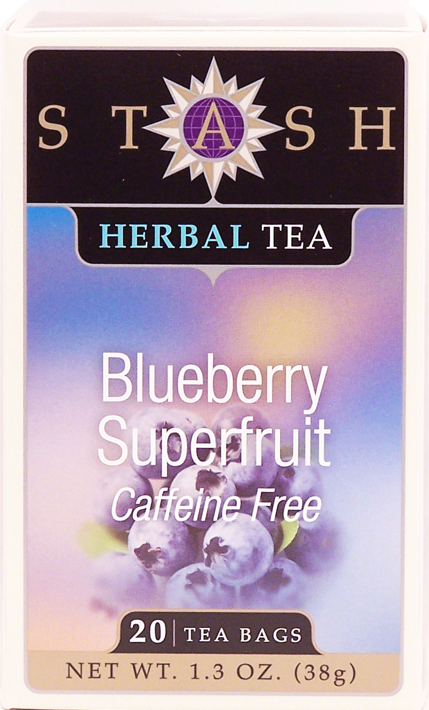 Stash  blueberry superfruit herbal tea, 20-bags Full-Size Picture